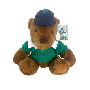Land’s End Rugby Bear Coach Paul Vtg 1991 Limited Plush Teddy Bear GUND 14” Tall